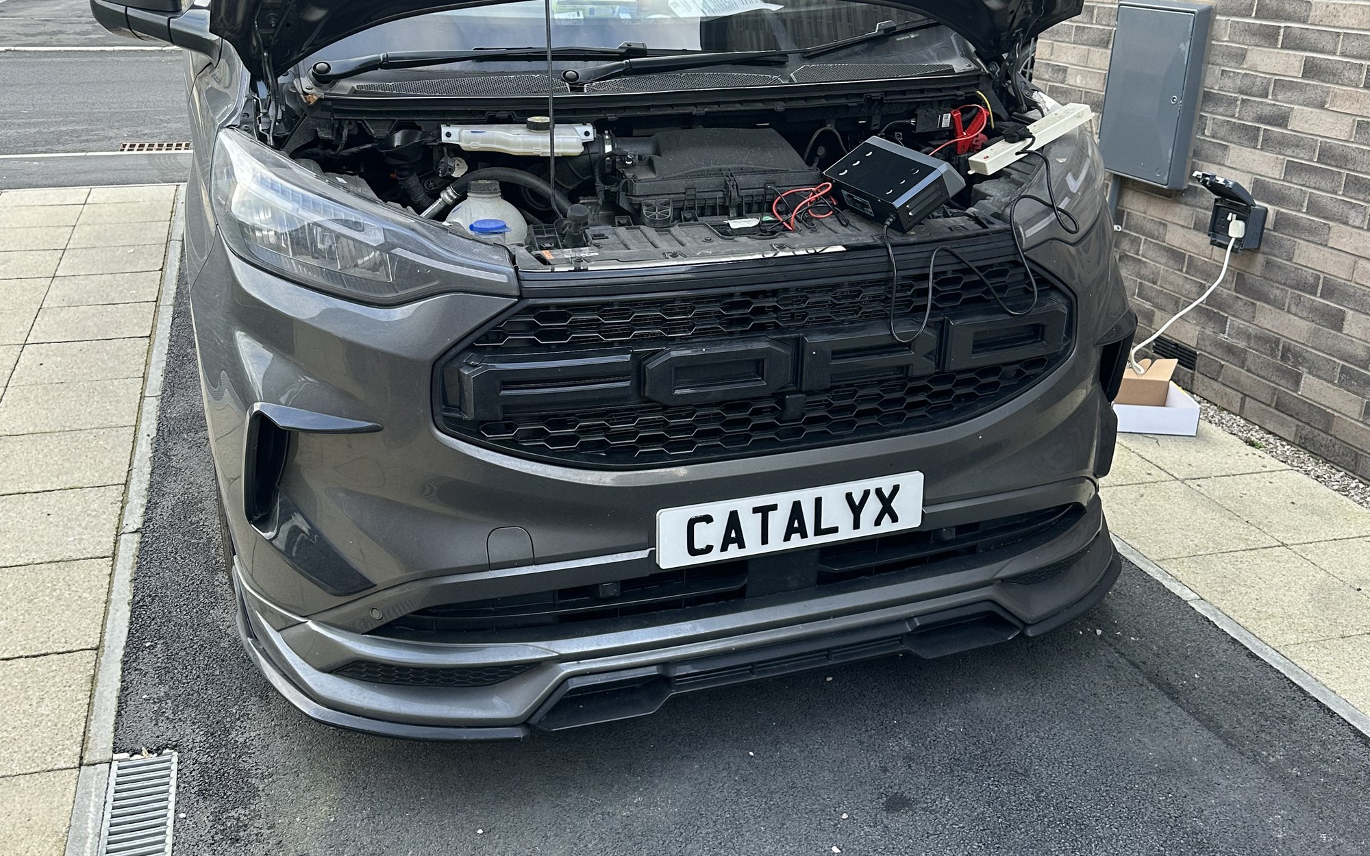 A Catalyx Automotive customer car being remapped